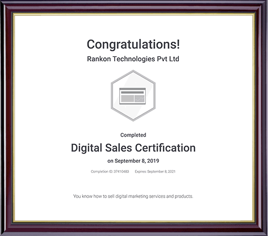 Digital-sales-Certification